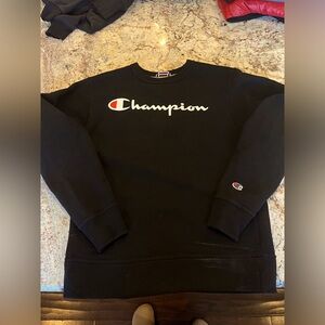 Black Champion Crewneck
Size:S